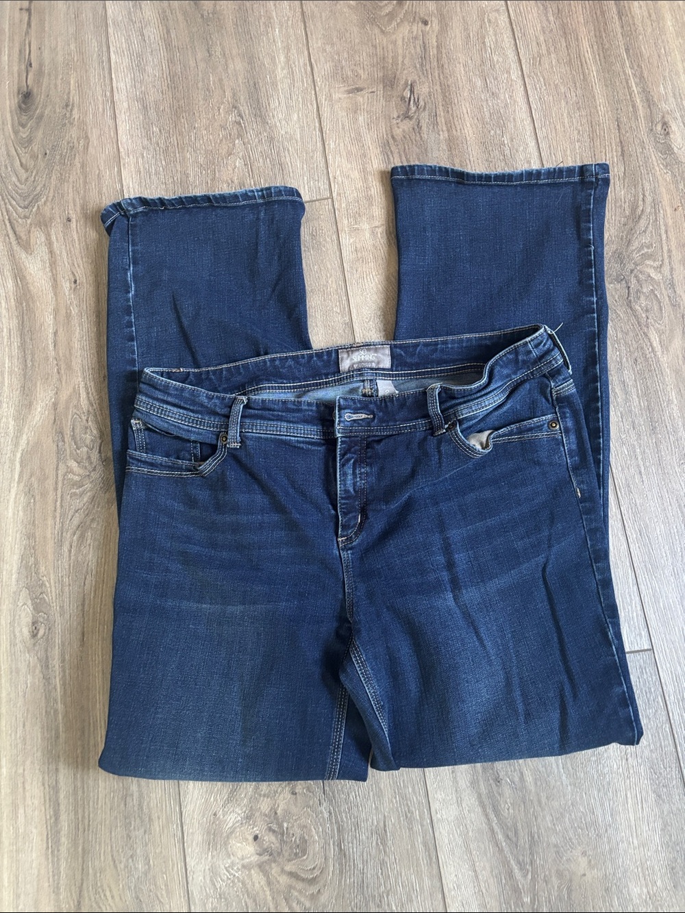 Chico's Dark So-Slimming Flare Jeans